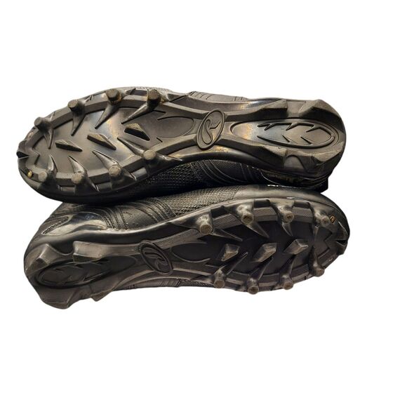 Rawlings Turf Tek Football Cleats Black Size Men's 10D - Picture 8 of 8